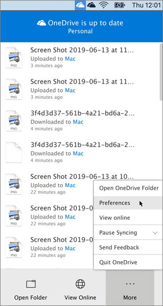 onedrive for mac issues 2018